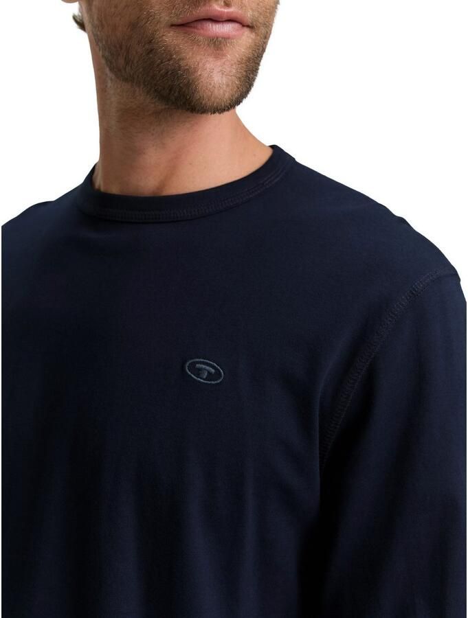 Tom Tailor Regular fit shirt met lange mouwen van puur katoen - Foto 2