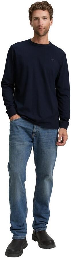 Tom Tailor Regular fit shirt met lange mouwen van puur katoen - Foto 5