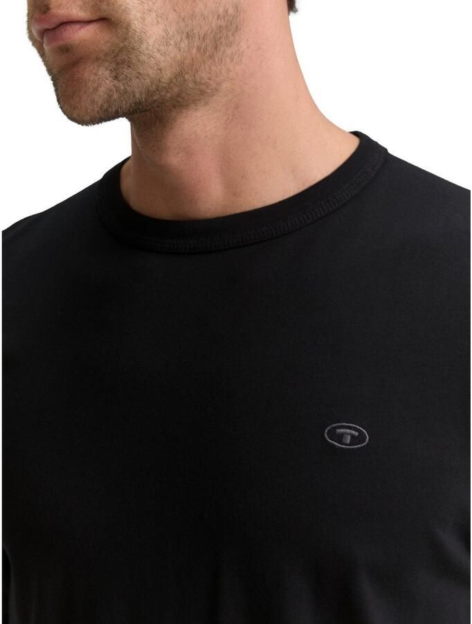 Tom Tailor Regular fit shirt met lange mouwen van puur katoen