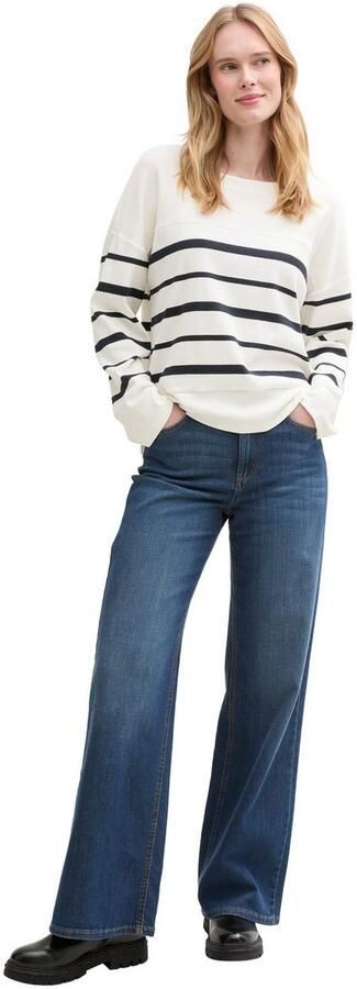 Tom Tailor Shirt met lange mouwen met gestreept patroon - Foto 4