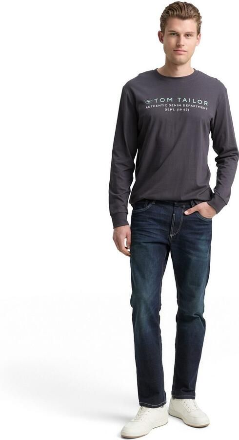 Tom Tailor Shirt met lange mouwen met logoprint - Foto 4