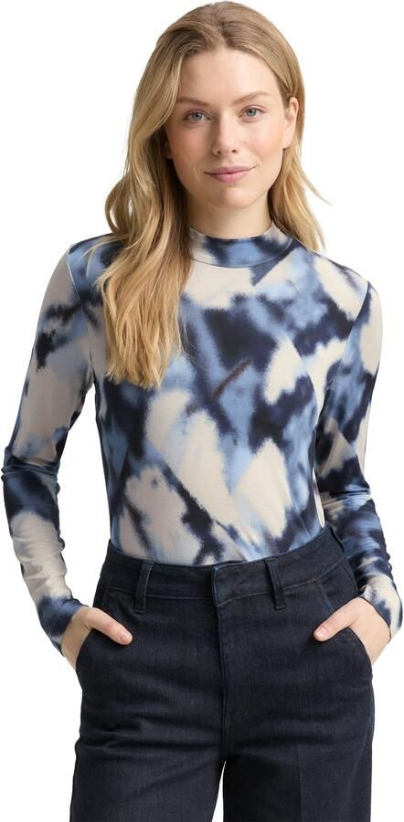 Tom Tailor Shirt met lange mouwen met print all-over - Foto 6