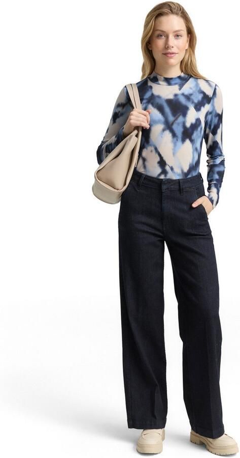 Tom Tailor Shirt met lange mouwen met print all-over - Foto 4