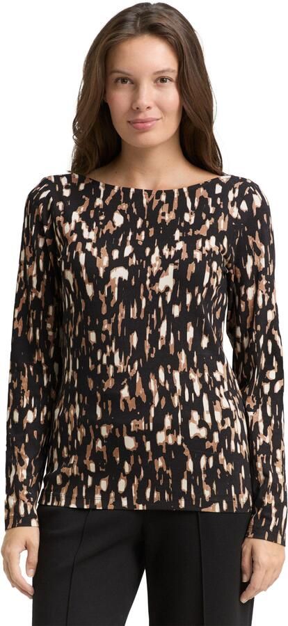 Tom Tailor Shirt met lange mouwen met print all-over - Foto 5