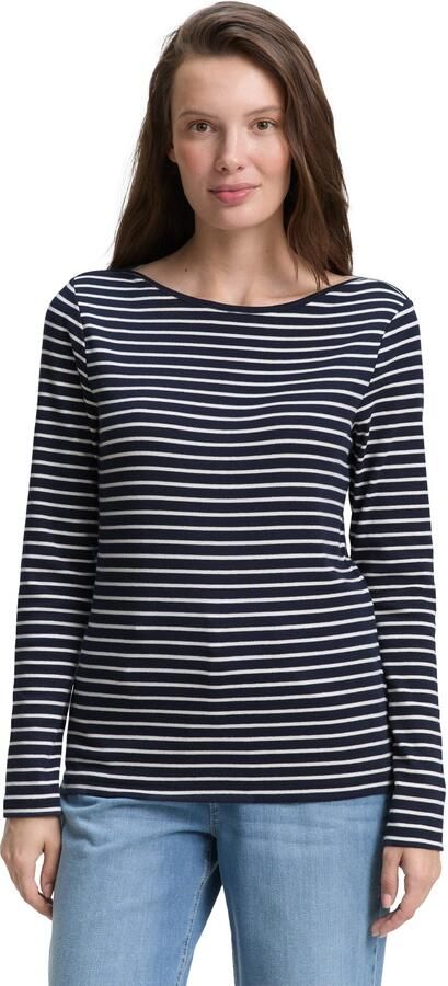 Tom Tailor Regular fit shirt met lange mouwen van katoenmix - Foto 6