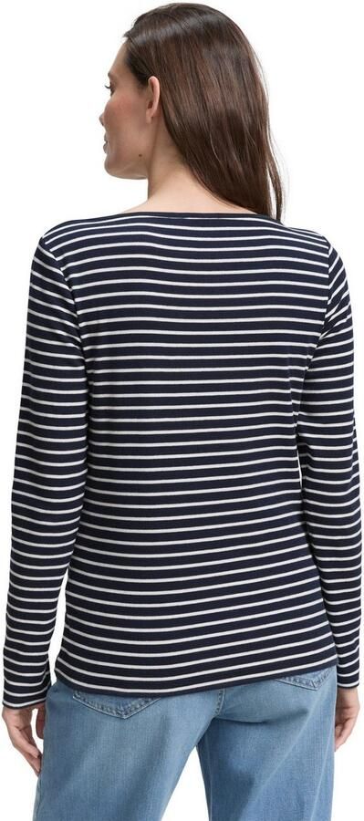 Tom Tailor Regular fit shirt met lange mouwen van katoenmix - Foto 4