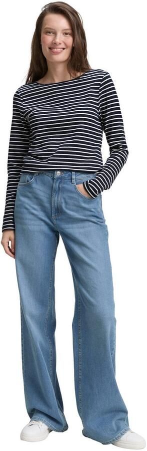 Tom Tailor Regular fit shirt met lange mouwen van katoenmix - Foto 5