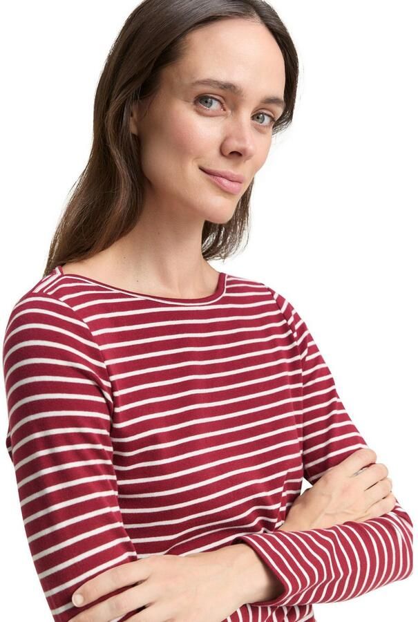 Tom Tailor Shirt met lange mouwen met streepmotief - Foto 3