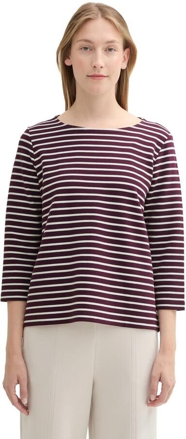 Tom Tailor Shirt met lange mouwen met structuur - Foto 5