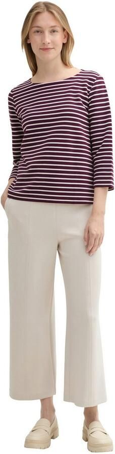 Tom Tailor Shirt met lange mouwen met structuur - Foto 4