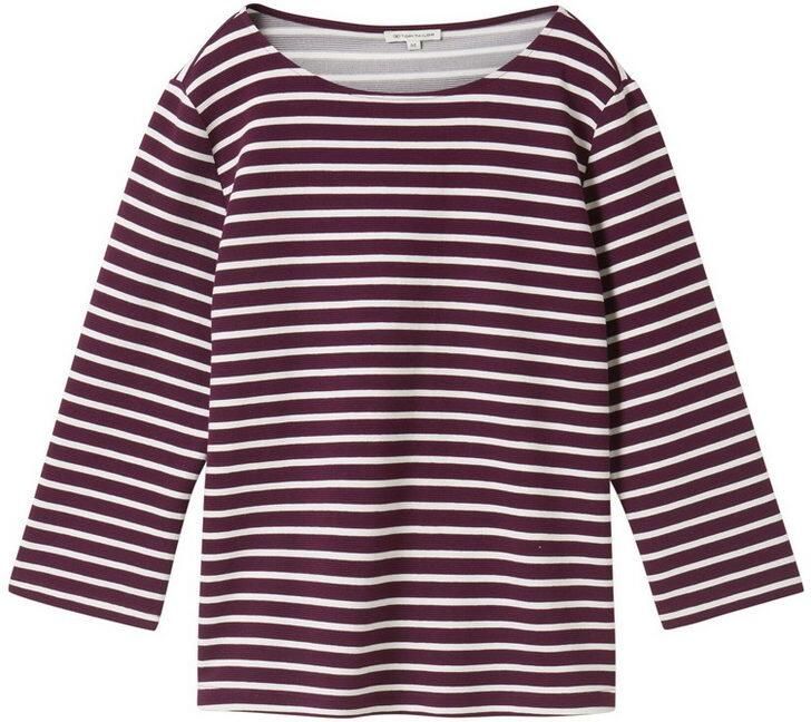 Tom Tailor Shirt met lange mouwen met structuur - Foto 2