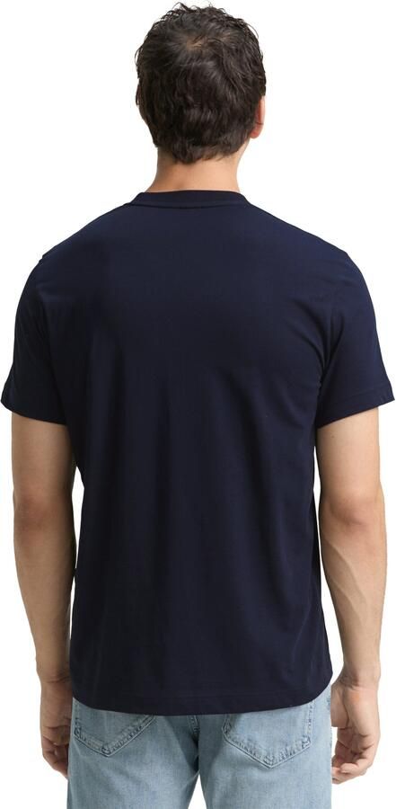 Tom Tailor T-shirt met statementprint model 'printed crewneck' - Foto 5