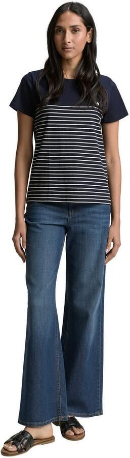 Tom Tailor Shirt met print met strepen en logoprint (2-delig) - Foto 5