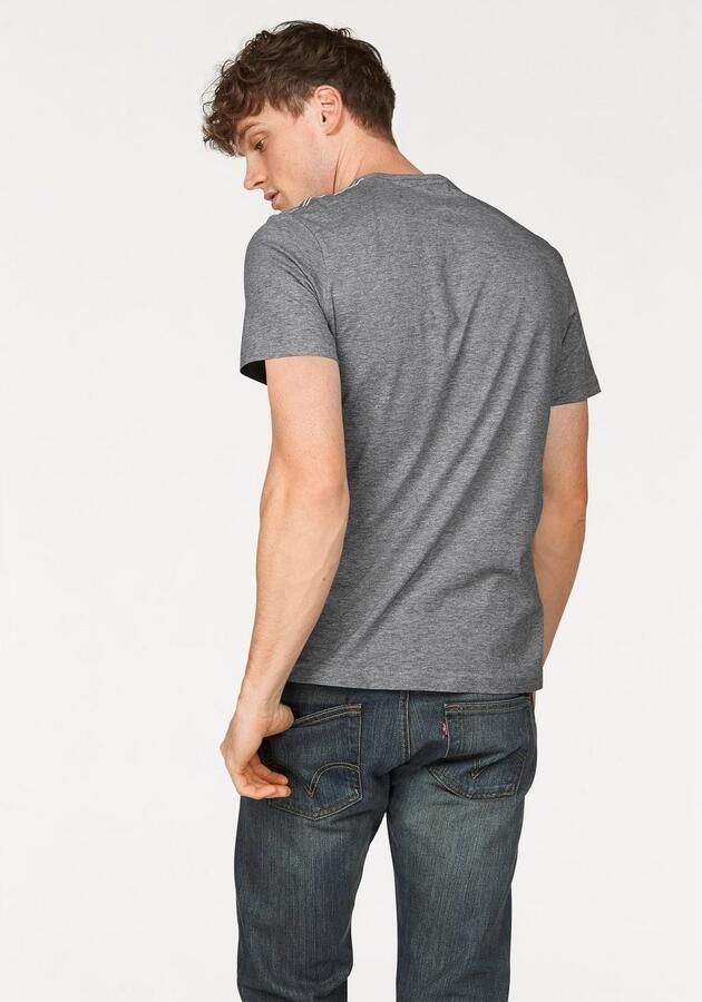 Tom Tailor Shirt met ronde hals met logoprint - Foto 4