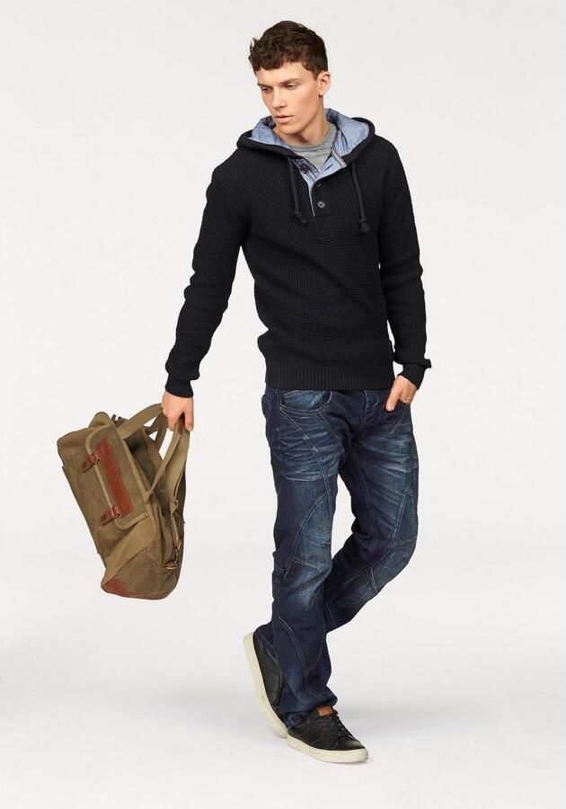 Tom Tailor Shirt met ronde hals met logoprint - Foto 6