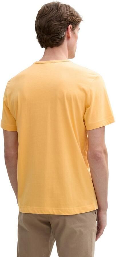 Tom Tailor Shirt met ronde hals met logoprint - Foto 4