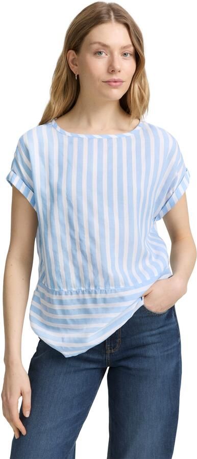 Tom Tailor Shirtblouse met streepmotief - Foto 6