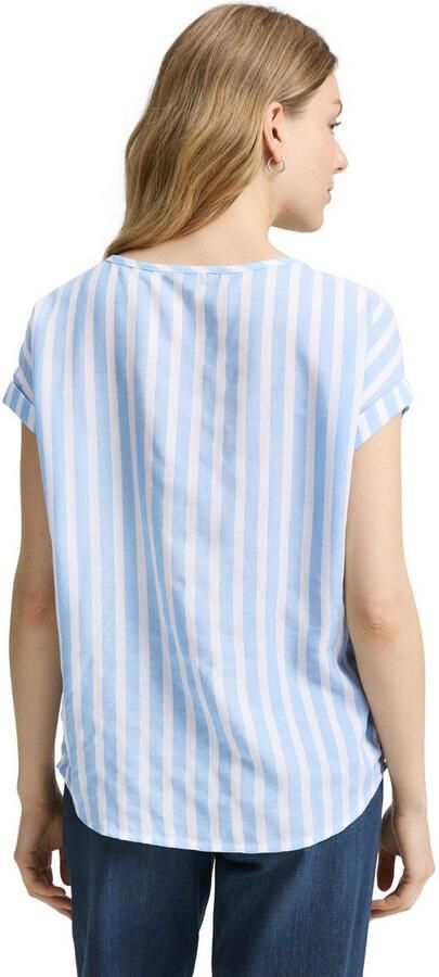 Tom Tailor Shirtblouse met streepmotief - Foto 4