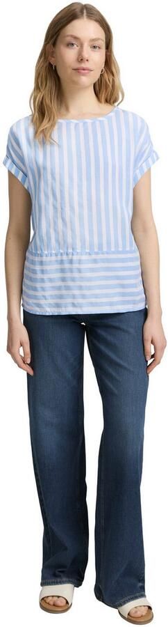 Tom Tailor Shirtblouse met streepmotief - Foto 5