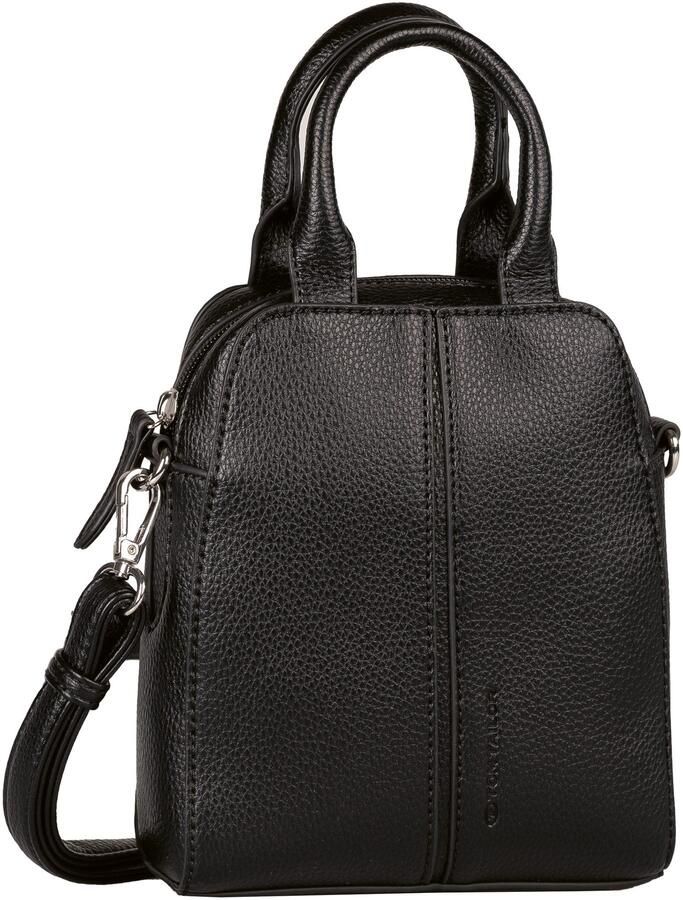 Tom Tailor Shopper DORINE van korrelig imitatieleer benadrukt door een onderlegde strook aan de voorkant - Foto 4