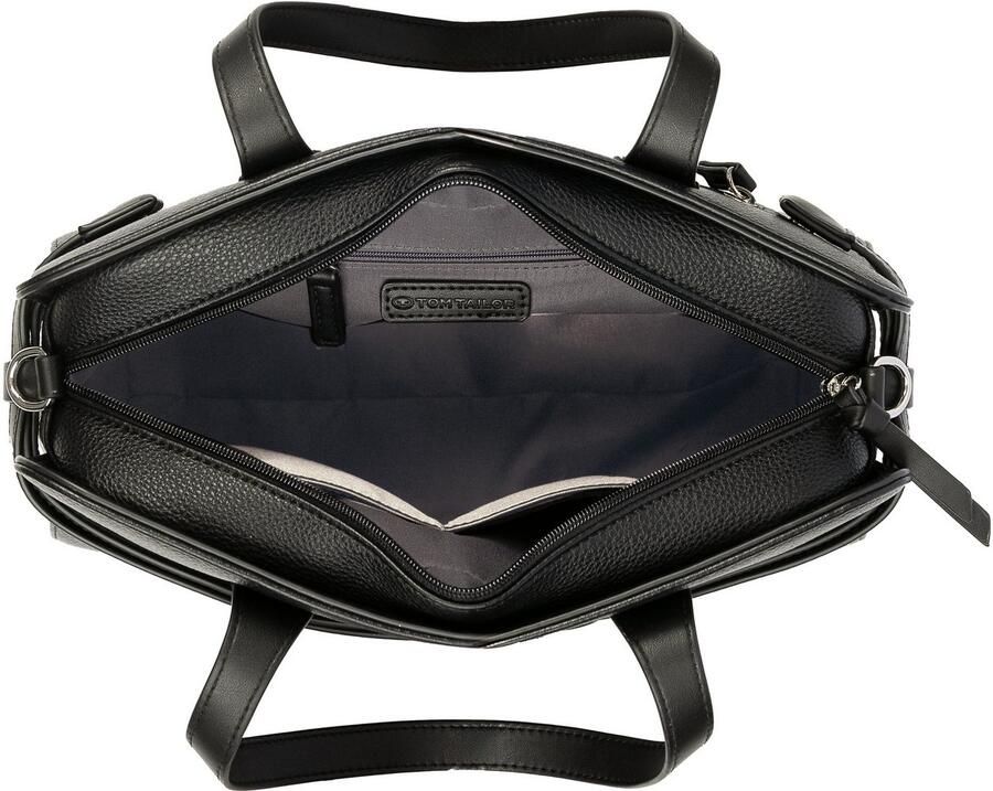 Tom Tailor Shopper Freya versierd met smalle meerlagige rie en metalen sluiting - Foto 3