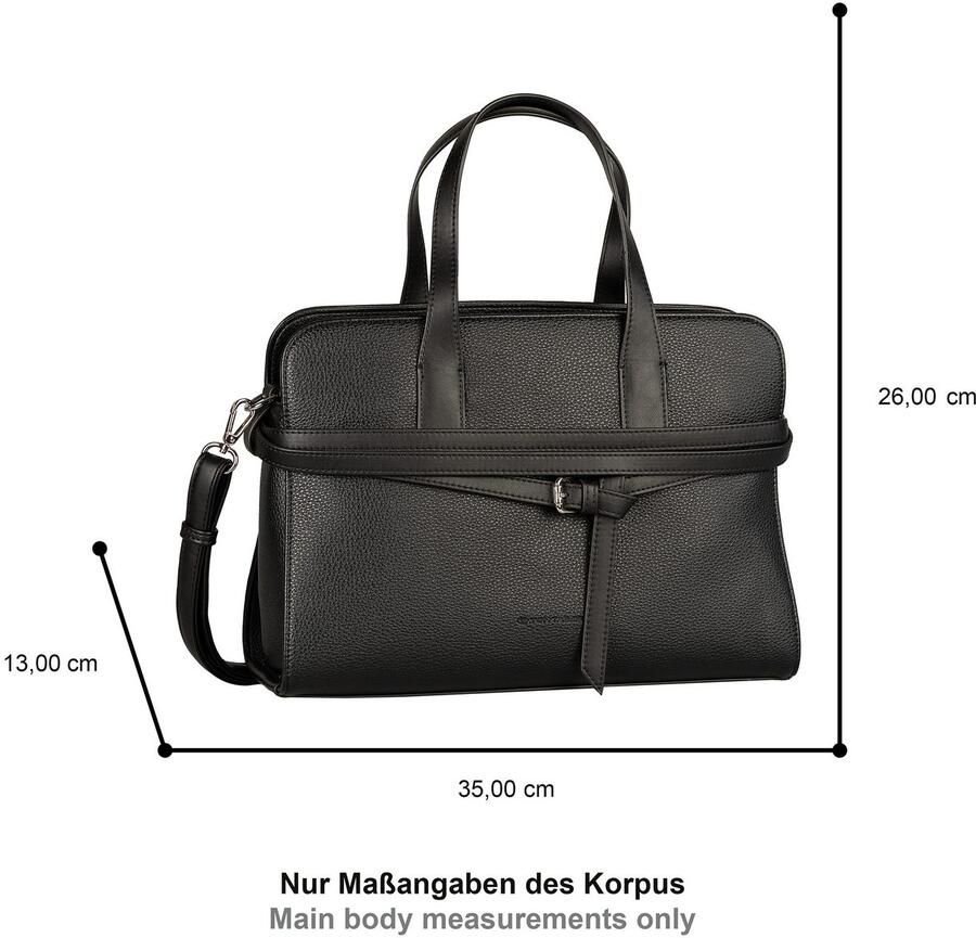 Tom Tailor Shopper Freya versierd met smalle meerlagige rie en metalen sluiting - Foto 2