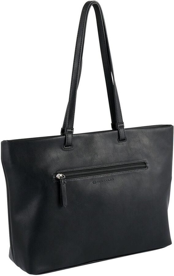 Tom Tailor Shopper ROSABEL van zacht nerf imitatieleer in een schone moderne look