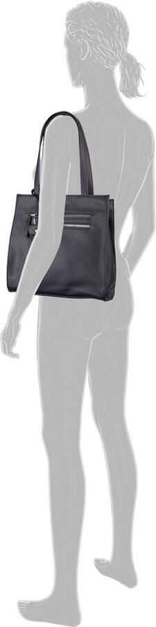 Tom Tailor Shopper WINONA van zacht imitatieleer met praktische formaten - Foto 4