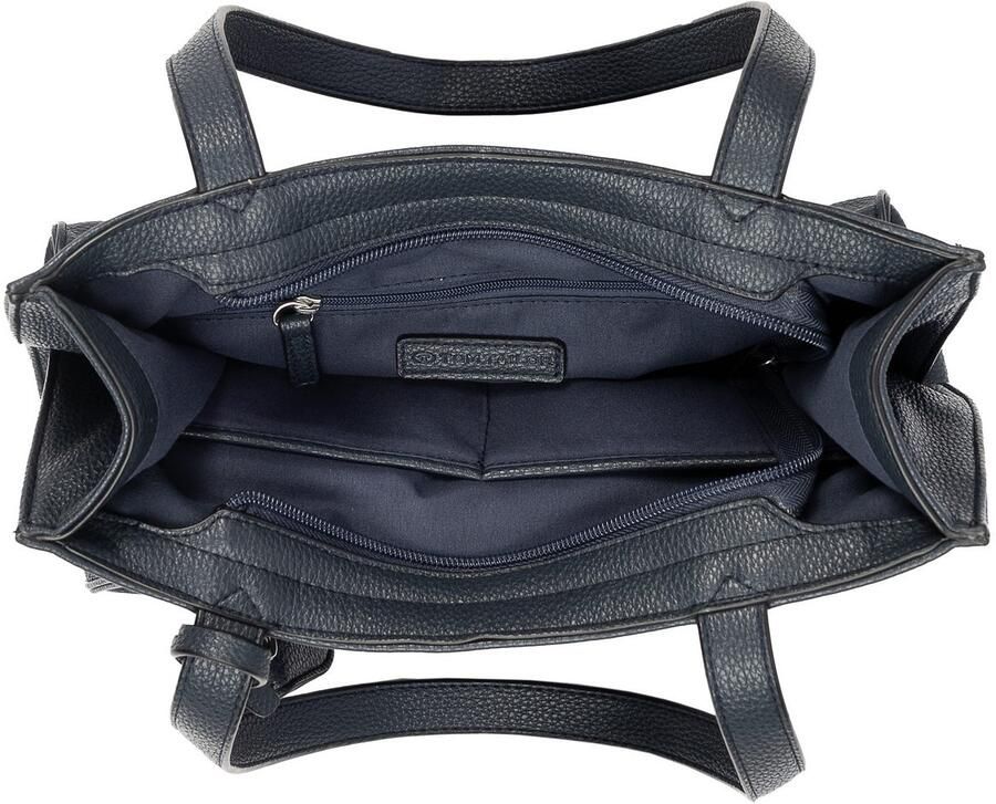 Tom Tailor Shopper WINONA van zacht imitatieleer met praktische formaten - Foto 2