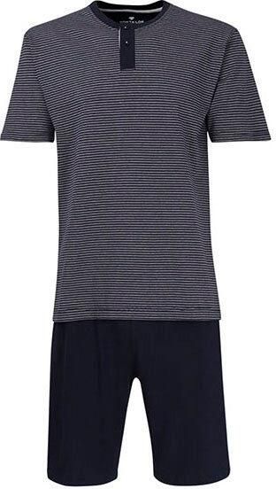 Tom Tailor Shortama Nebraska Streepdesign korte mouw ronde hals korte broek ademend (2-delig) - Foto 3