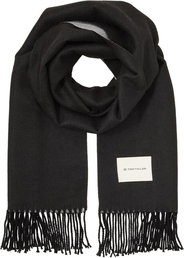 Tom Tailor Sjaal met franjes - Foto 3