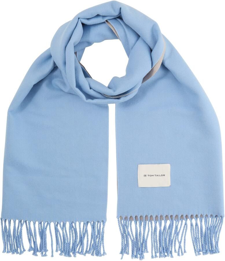 Tom Tailor Sjaal met franjes - Foto 3