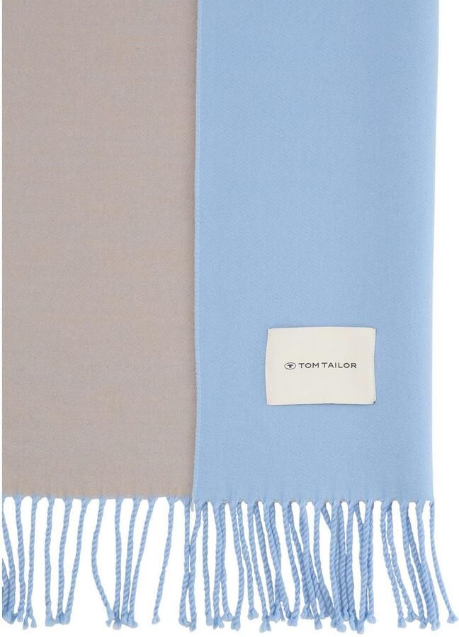 Tom Tailor Sjaal met franjes