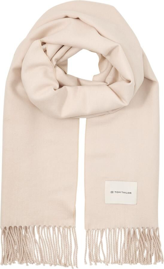 Tom Tailor Sjaal met franjes - Foto 3