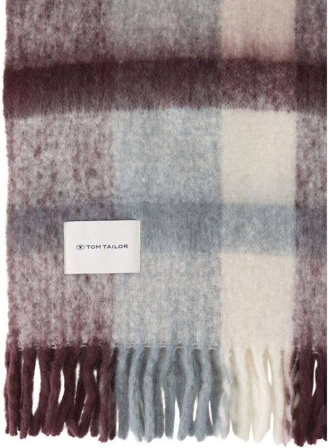 Tom Tailor Sjaal met franjes