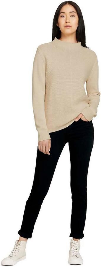 Tom Tailor Skinny fit jeans Alexa Skinny met een dubbele knoopsluiting - Foto 5