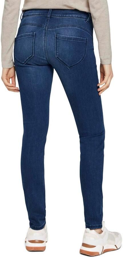 Tom Tailor Skinny fit jeans Alexa Skinny met een dubbele knoopsluiting - Foto 5