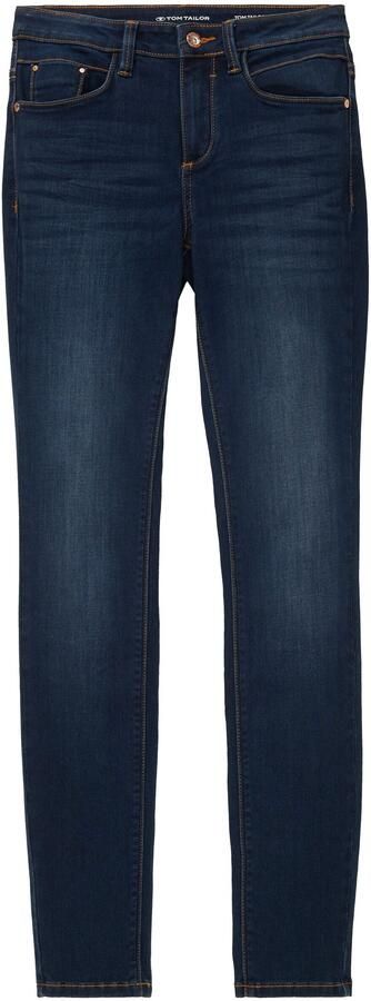 Tom Tailor Skinny jeans van katoenmix met contrastnaden model 'ALEXA' - Foto 14