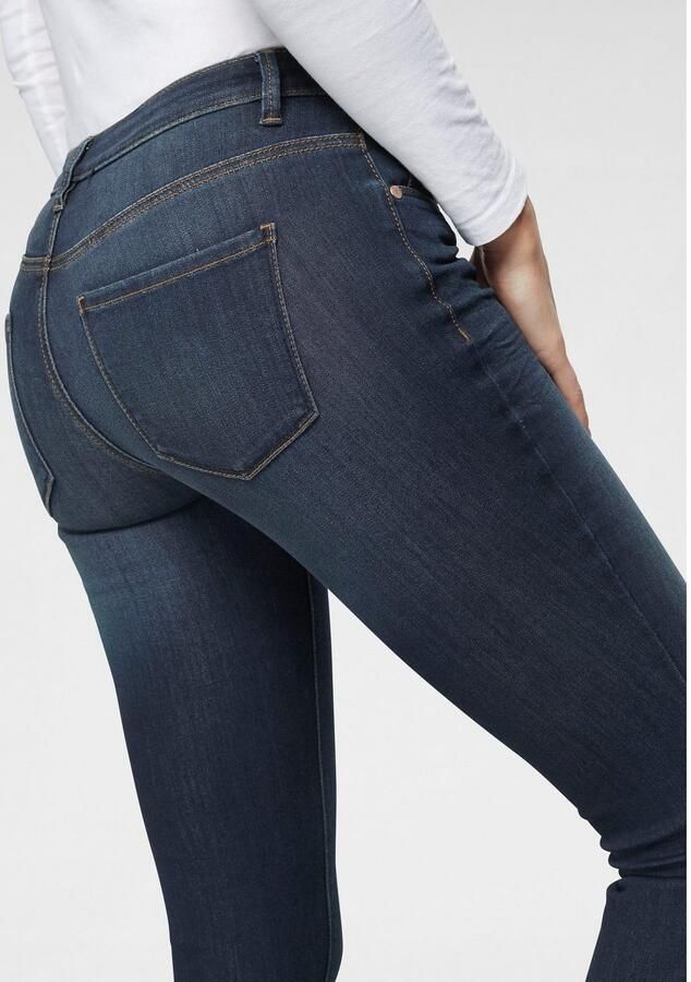 Tom Tailor Skinny jeans van katoenmix met contrastnaden model 'ALEXA' - Foto 3