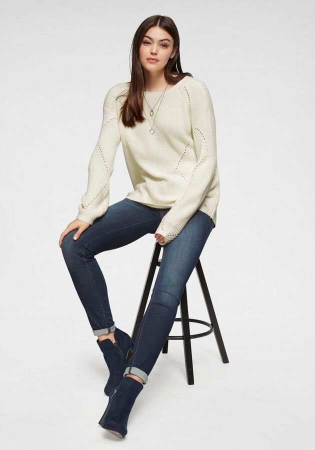 Tom Tailor Skinny jeans van katoenmix met contrastnaden model 'ALEXA' - Foto 6