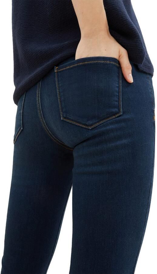 Tom Tailor Skinny jeans van katoenmix met contrastnaden model 'ALEXA' - Foto 9