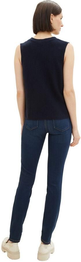 Tom Tailor Skinny jeans van katoenmix met contrastnaden model 'ALEXA' - Foto 11