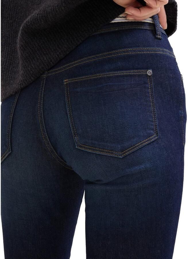 Tom Tailor Slim fit jeans ALEXA in 7 8 lengte en met bindband