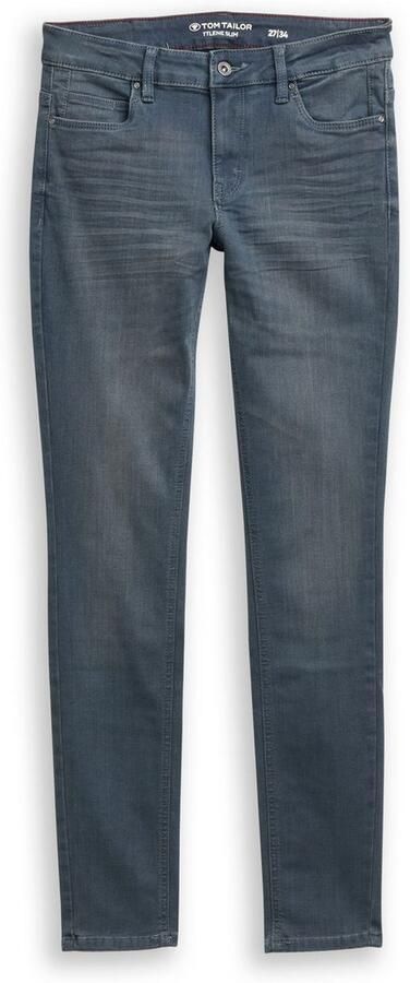 Tom Tailor Slim fit jeans in five-pocketsstijl - Foto 5