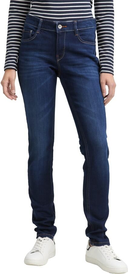 Tom Tailor Slim fit jeans LUCIE met viscose en stretch 5-pocket-stijl - Foto 6