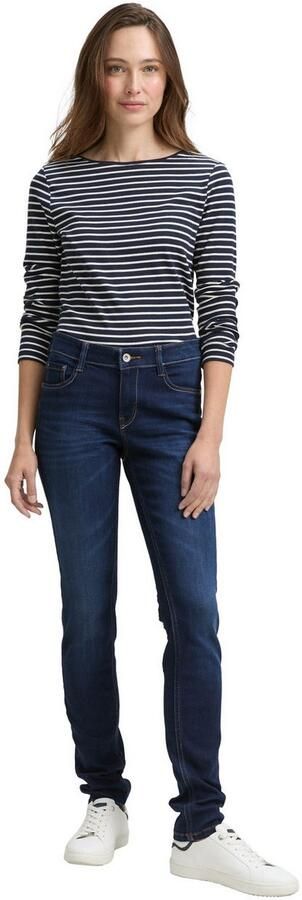 Tom Tailor Slim fit jeans LUCIE met viscose en stretch 5-pocket-stijl - Foto 5