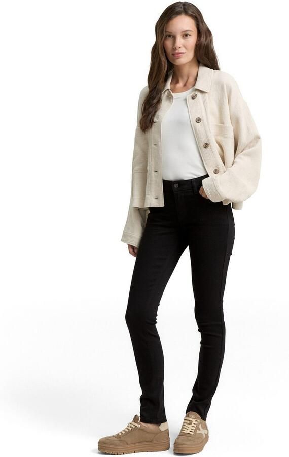 Tom Tailor Slim fit jeans LUCIE met viscose en stretch 5-pocket-stijl - Foto 4