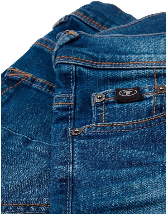 Tom Tailor Slim fit jeans met knoop- en ritssluiting