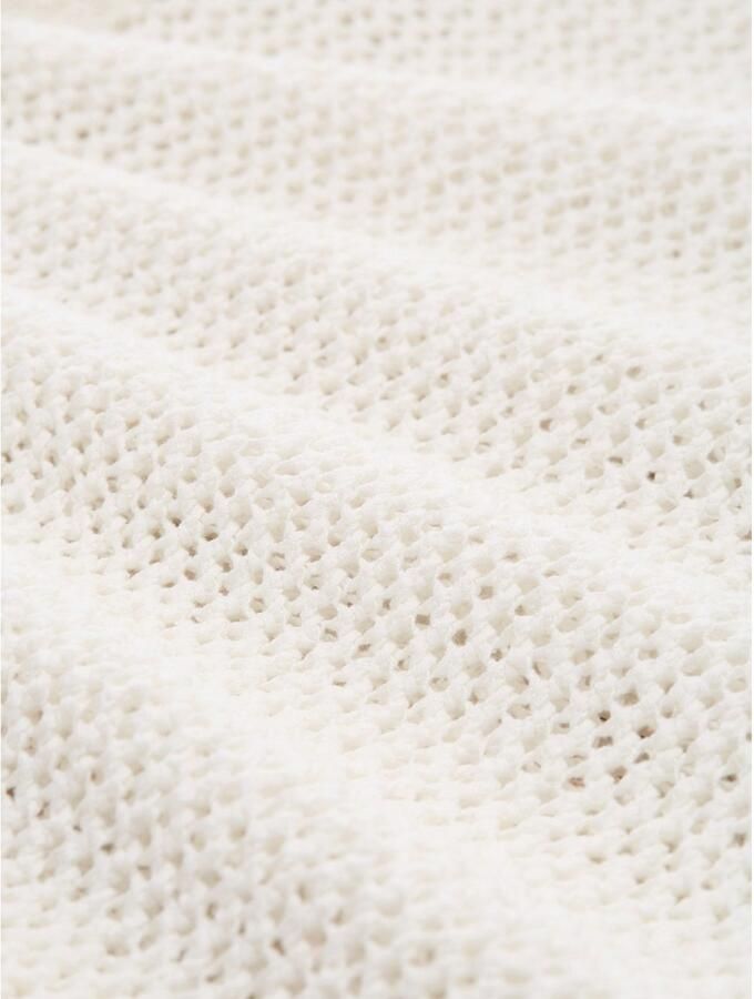 Tom Tailor Slip-over met breimotief - Foto 2