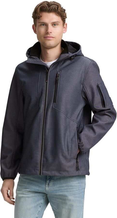 Tom Tailor Softshell-jack met een capuchon - Foto 6